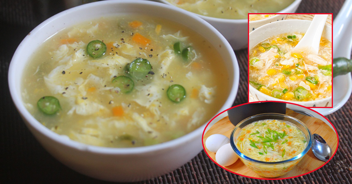 គ្រាន់តែឃើញក៏ឃ្លានភ្លាម រៀនធ្វើ ស៊ុបពោតពងទា (មានវីដេអូ)