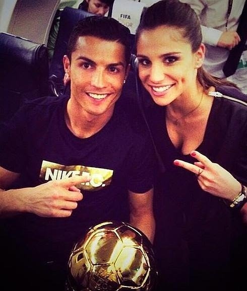 កីឡាករ Cristiano Ronaldo និង អ្នកនាង Lucia Villalon