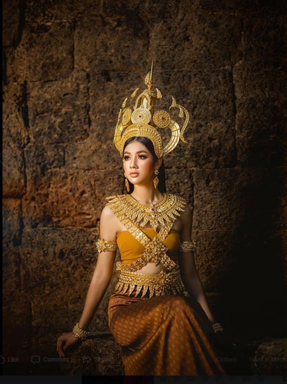 ចន សុទីម៉ា​ ក្នុងឈុតអប្សរា