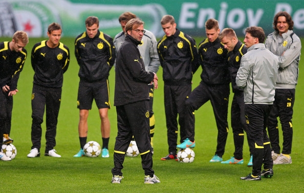 លោក Jurgen Klopp កាលនៅដឹកនាំ Borussia Dortmund