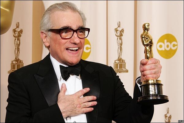 លោក Martin Scorsese ក្នូងកម្មវីធីទទួលពានរង្វាន់ អូស្ការ​ (Oscar)
