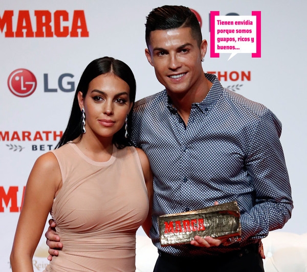 កីឡាករ Cristiano Ronaldo និងនាង&nbsp;Georigina Rodriguez 