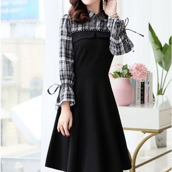 Spring A-Line Cottagecore maxi skirt 3411