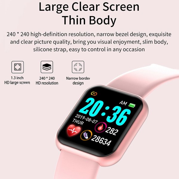 Waterproof Bluetooth Smart Watch Phone Mate For iphone IOS Android Samsung LG L192