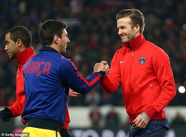&nbsp; លោក David Beckham និងកីឡាករ Lionel Messi