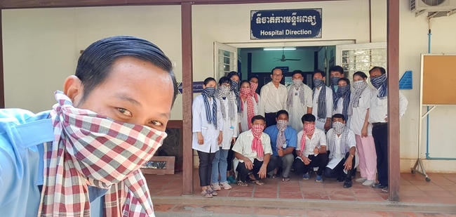 សកម្មភាពពាក់ក្រម៉ារបស់ក្រុមគ្រូពេទ្យ