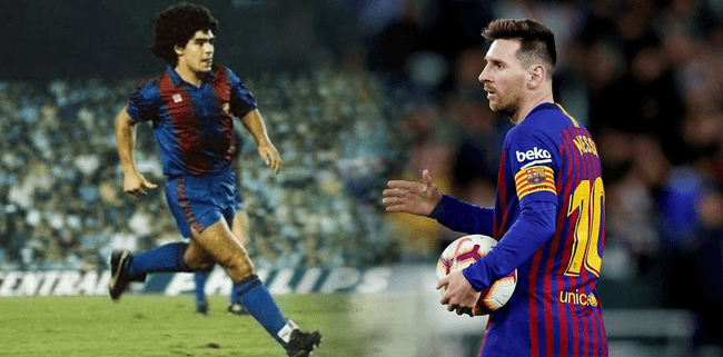Maradona និង Messi&nbsp;
