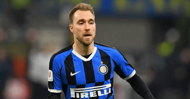 កីឡាករ Christian Eriksen