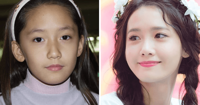 Yoona ពីមុន និងបច្ចុប្បន្ន