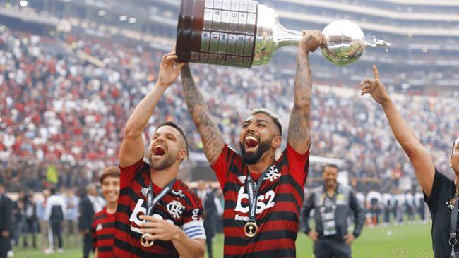 កីឡាករ Gabriel Barbosa លើកពាន Copa Libertadores 