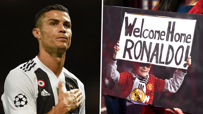 ទ្រ Ronaldo នៅ Man utd