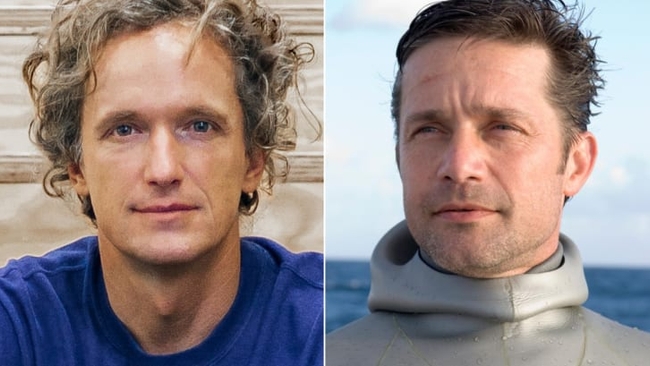 លោក Yves Behar (ឆ្វេង) និងលោក&nbsp;Fabien Cousteau (ស្ដាំ)