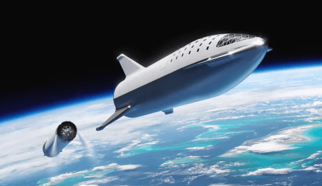 គំរូយានអវកាស Starship របស់​ SpaceX ដែលនឹងនាំមនុស្សធ្វើដំណើរជុំវិញឋានព្រះចន្ទ