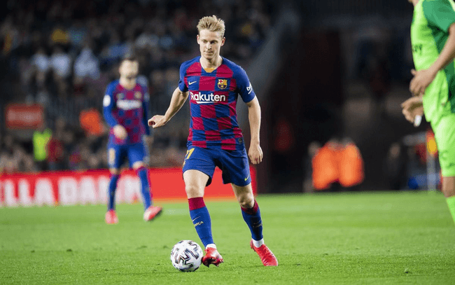 &nbsp; កីឡាករ&nbsp;Frenkie de Jong