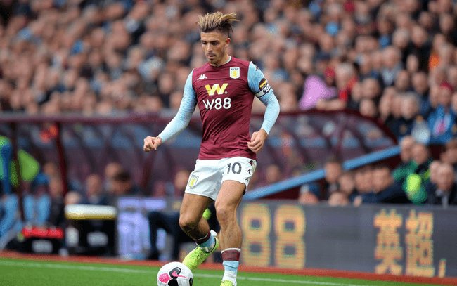  កីឡាករ Jack Grealish