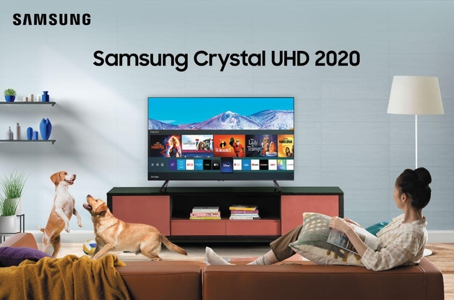 សាមសុង គ្រីស្តាល់ យូអេចឌី (Samsung Crystal UHD TV)&nbsp;