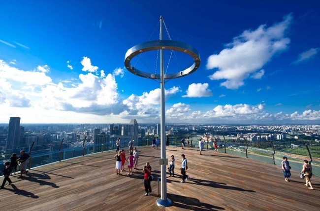 Marina
  Bay Sands SkyPark Observation Deck