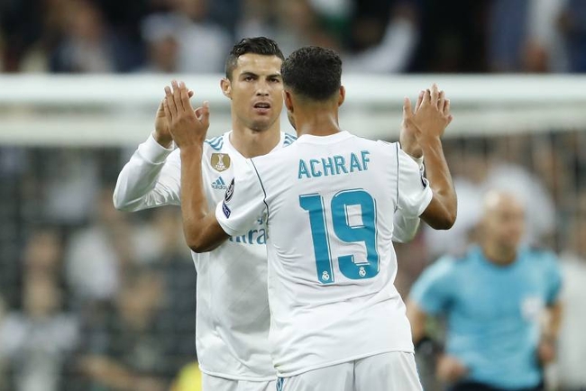Ronaldo និង Achraf Hakimi&nbsp;