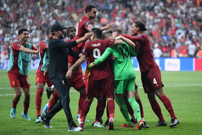Liverpool អបអរការឈ្នះពាន UEFA Super Cup ជាលើកទី៤