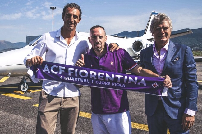 &nbsp; កីឡាករ&nbsp;Franck Ribery ចូលរួមជាមួយ Fiorentina