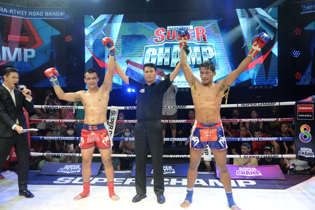 កីឡាករ ព្រំ សំណាង និងកីឡាករថៃ ស៊នខាវ ស្មើពិន្ទុគ្នា