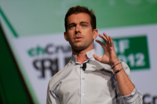 Twitter and Square CEO "Jak Dorsey"