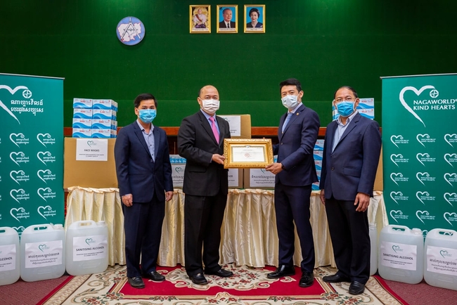 លោក Pern Chen ទទួលលិខិតថ្លែងអំណរគុណពីឯកឧត្តម សេង ឡូត&nbsp;
