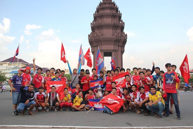&nbsp; ក្រុមអ្នកគាំទ្រ&nbsp;Arsenal Cambodia