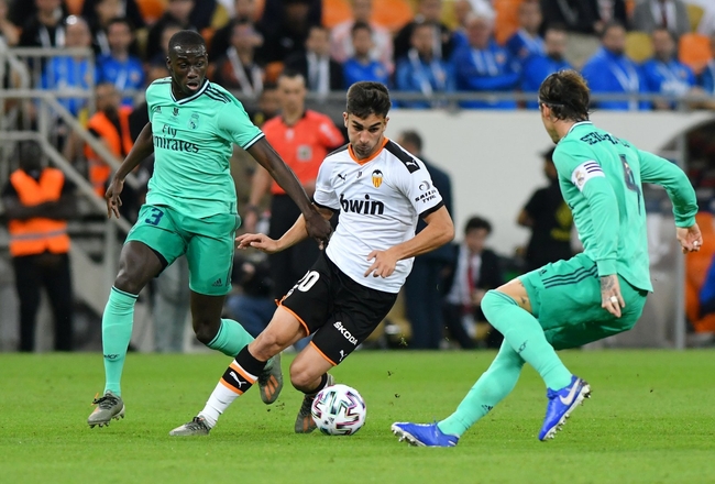  កីឡាករ Ferran Torres ពេលប៉ះជាមួយក្លិប Real Madrid