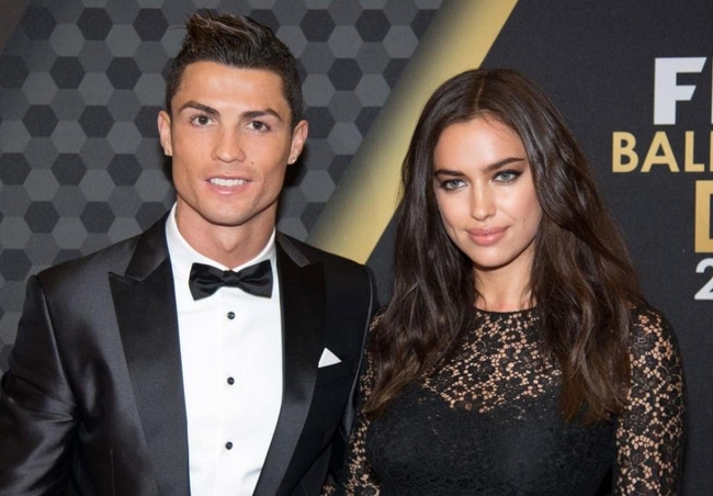 កីឡាករ Cristiano Ronaldo និង អ្នកនាង&nbsp;Irina Shayk