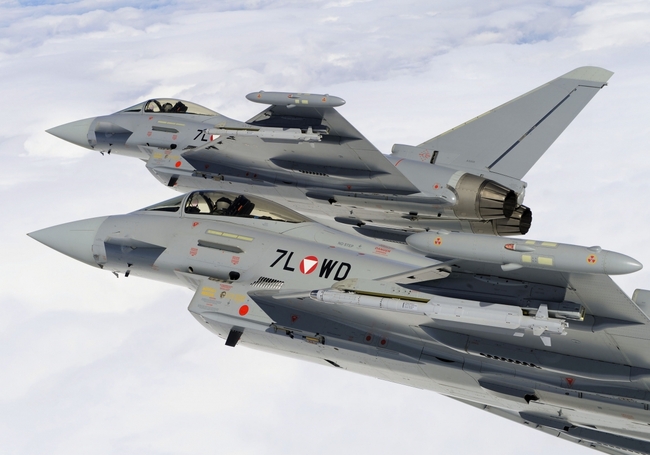 យន្តហោះចម្បាំង Eurofighter Typhoon&nbsp;