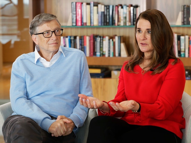 លោក Bill Gates និងភរិយា
