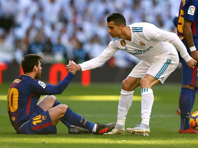 កីឡាករ Lionel Messi និង Cristiano Ronaldo&nbsp;