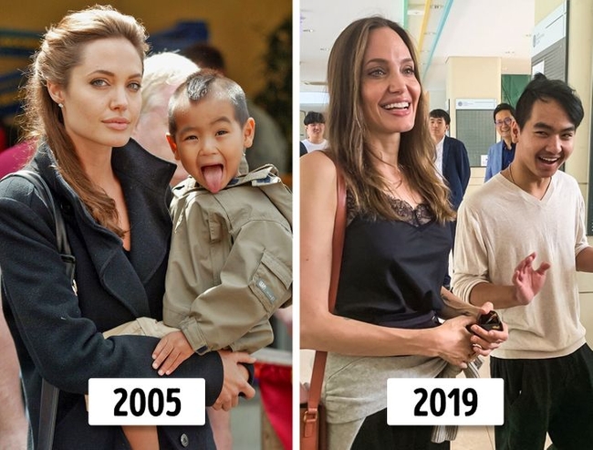 Angelina Jolie និង​Maddox Chivan