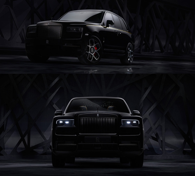 រថយន្ត Rolls-Royce ​ស៊េរី Black Badge