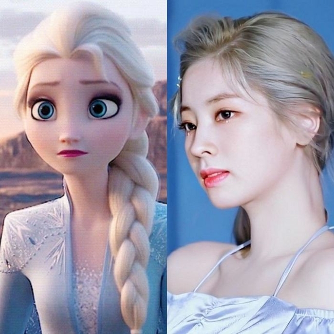 រូបភាព Dahyun និង Elsa
