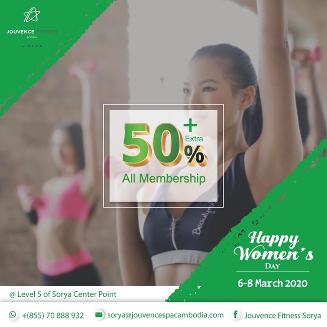 ក្លឹបហាត់ប្រាណ Jouvence Fitness – SORYA